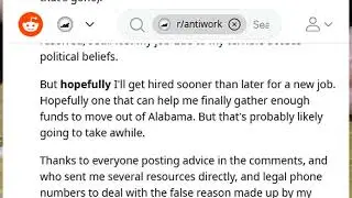 Boss fired me over abortion #shorts