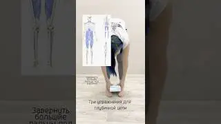3 упражнения для глубинной цепи🔥 