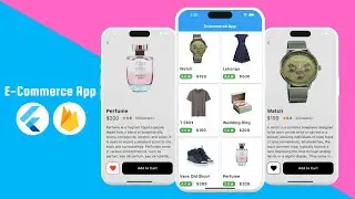 Flutter Ecommerce App With Firebase || Ecommerce App Flutter