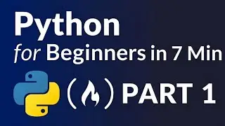 Learn Python From Scratch in 7 Minutes | Part 1