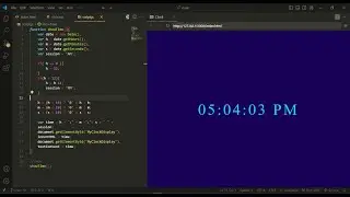 How to create a Digital Clock with HTML, CSS, and JavaScript - Step-by-Step Tutorial