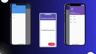 Drawer ||  End Drawer || Floating Action Button #drawer #floating #flutterdeveloper #tutorial#video