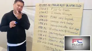 10 Utos ng PHILHEALTH sa OFW Ngayong 2024