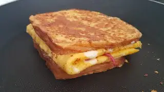 How to make a pan egg toast - Very Easy and Delicious 