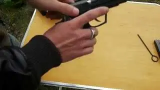 Groza 021 - assembly and disassembly of a traumatic pistol