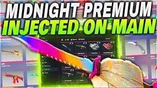 Injecting MIDNIGHT The $5 CS2 Cheat.. (CS2 Skin Changer)
