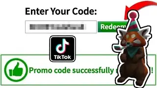 *TIKTOK!* ROBLOX LIMITED TIME PROMOCODE! (FREE TIKTOK SHOULDER PET)