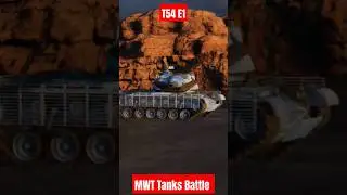 MWT Tank Battle T54E1 Trailer #mwt #shorts #wotblitz