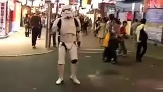 STARWARS TROOPER DANCING   Звездный воин танцует