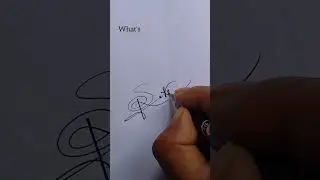 Sign your signature Srikant #signature #design #sign #art #youtubeshorts #viralshorts #supersign
