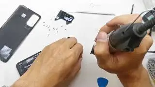 Xiaomi Redmi Note 10 - disassembly - Mother board change - sim card fix
