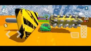 Mega Car Crush Simulator Car Crush game Car Driving Ramp Car Game