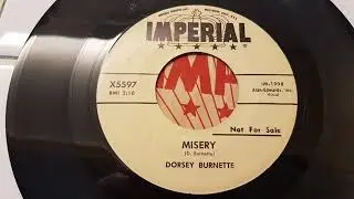 ''Misery'' Dorsey Burnette Imperial 5597  / 1959 Eddie Cochran & James Burton
