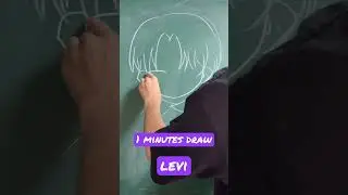 drawing Levi 1 minutes #attackontitan #levi