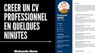 Comment créer un CV professionnel avec Do You buzz en quelques minutes.