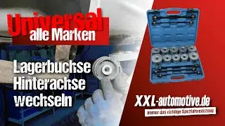 BMW E46 Querlenker Buchse Hinterachse wechseln