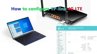 How to configure TP-link 4G LTE