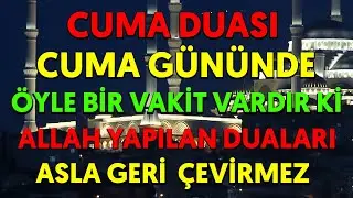 CUMA DUASI | Esved En güzel kısa faziletli kabul olan dualar