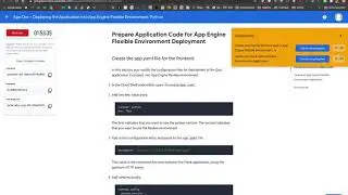 Implementación de un aplicación en el entorno flexible de App Engine: Python (Parte I)