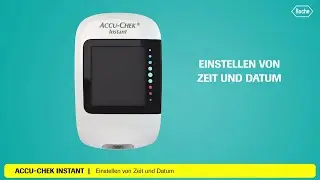 Accu-Chek Instant: Einstellen von Uhrzeit und Datum