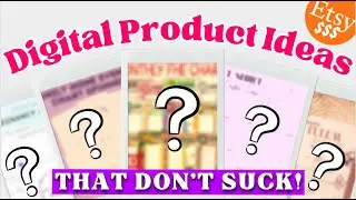 5 UNSATURATED Etsy High Demand Low Competition Digital Products to Sell Online [Make Money Online]
