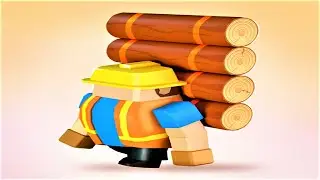 🪵 Wood Factory – Lumber Tycoon 🏭 GAMEPLAY (Android, iOS)