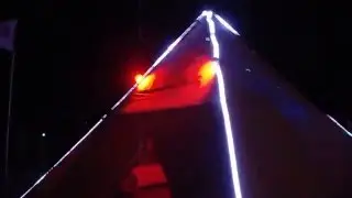 Nighttime at camp ILLUMINUS