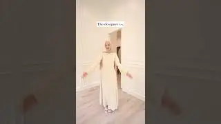 The Designer vs. the Designs 👀#modestdresses #abaya #eidoutfit