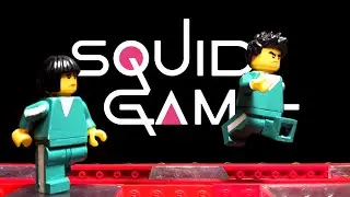 Lego Squid Game - Glass Bridge  - stop motion brickfilm animation