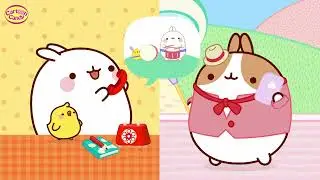 Molang Funny Cartoons | Holiday Home Love | Cartoon for Kids