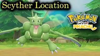Pokemon Let's Go Pikachu - Where to Find Scyther