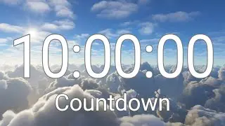 10 Hour Timer with Relaxing Music and Alarm