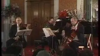 Franz Schubert - Piano trio op.99 - 2nd mov.  - Rubinstein Trio - Lancut Music Festival