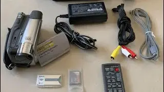 Sony Handycam DCR-HC36 MiniDV Digital Camcorder w/ Accessories