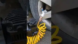 Автоматическая подкачка колес. Мощный компрессор с цифровым манометром. Полное видео на канале 😉