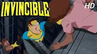 City destruction scene | Invincible episode 8
