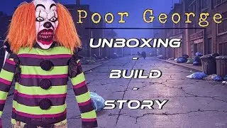 Poor George Clown Animatronic Unboxing, Build & Demo | Spirit Halloween 2023 First Look!