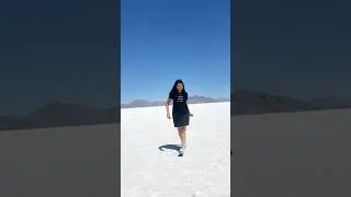 “Sher khul Gaye” on spectacular salt flats in “Salt Lake City” Utah