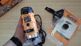 INGCO Laminate Trimmer Router 500W | Unboxing | Usage