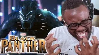 BLACK PANTHER Teaser Trailer REACTION! SO HYPE! 