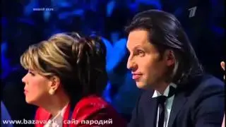 Алексей Кортнев в образе Сергея Шнурова  Шоу Один в один 19.05.13
