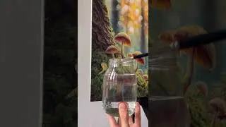 How to erase a mistake when painting with acrylics 🎨 