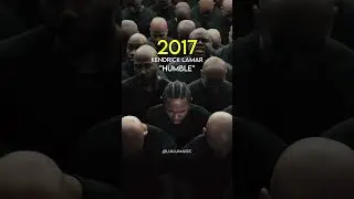 Biggest Rap Song Of Each Year : The 2010's & 2020's 🔥 #hiphop #rap #music #shortvideo #lualua #song