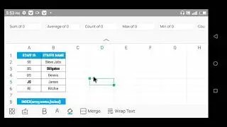 Excel Match Formula