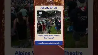Phish Summer Tour 2024 - The Venues #phish #phishtour #phishsummertour