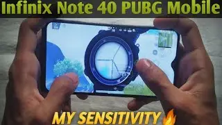 Infinix Note 40 ki PUBG Mobile Sensitivity Setting 🔥 Infinix Note 40 PUBG Mobile Sensitivity Setting