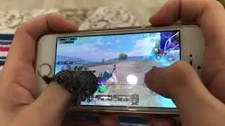 iPhone 5S PUBG Mobile 😱 HANDCAM GAMEPLAY