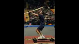 Boirie Baptiste opens a new sport! #polevaulter #trackandfield