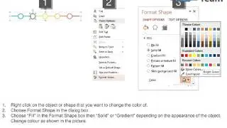 progressive timeline with years and icons powerpoint slides