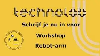 Sterk Techniek Onderwijs - Technolab Workshop Robotarm